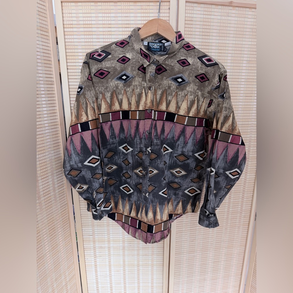 VTG Near MINT condition Brooks&Dunn button down